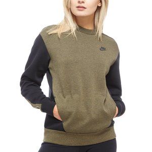 Rare Nike Sportswear Club Colourblock Crewneck Sweater - Women’s XS